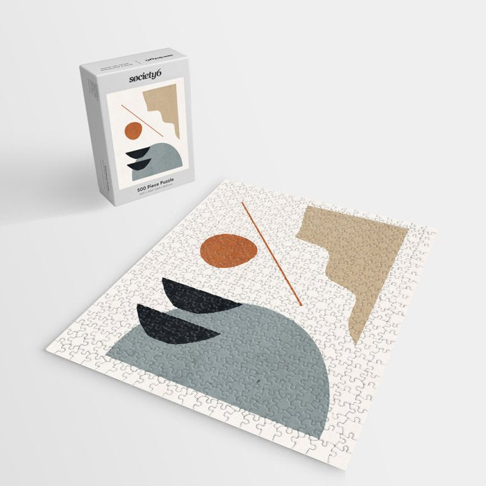 Abstract Minimal Shapes 29 Jigsaw Puzzle Gallery Image 2