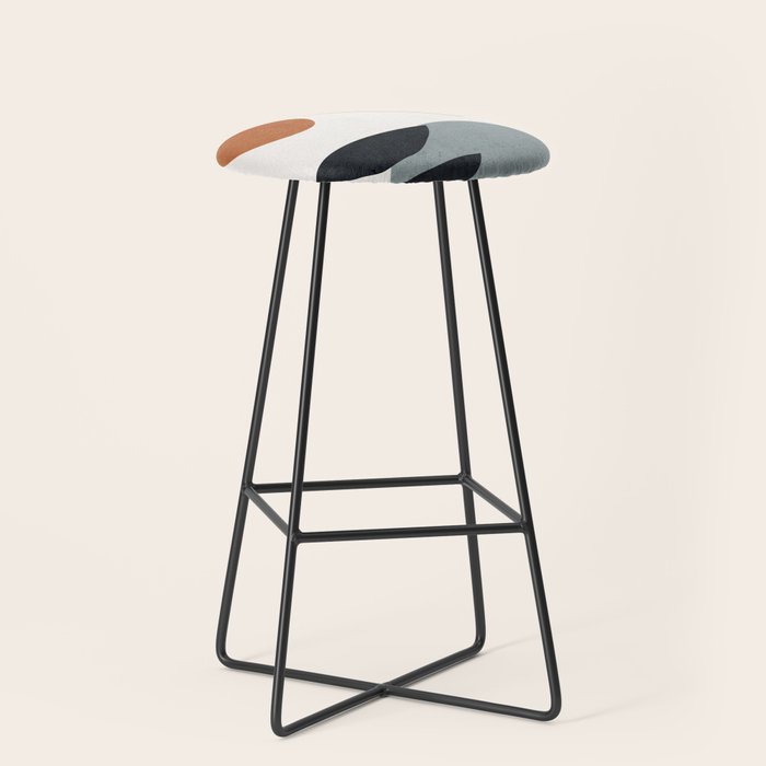Abstract Minimal Shapes 29 Stool Gallery Image 1