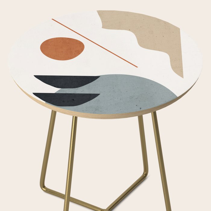Abstract Minimal Shapes 29 Side Table Gallery Image 2