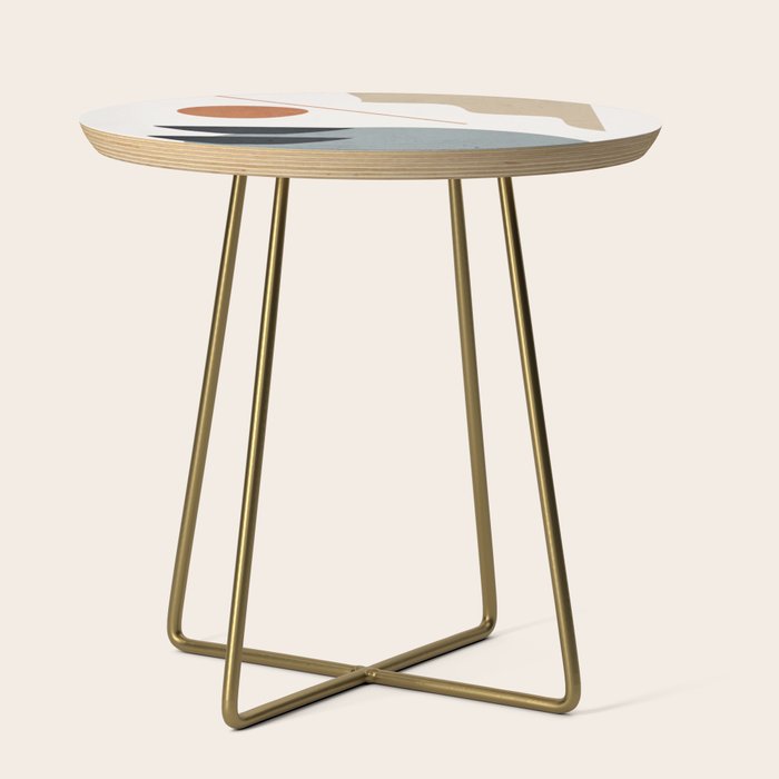 Abstract Minimal Shapes 29 Side Table Gallery Image 1