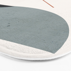 Abstract Minimal Shapes 29 Bath Mat Gallery Image 3