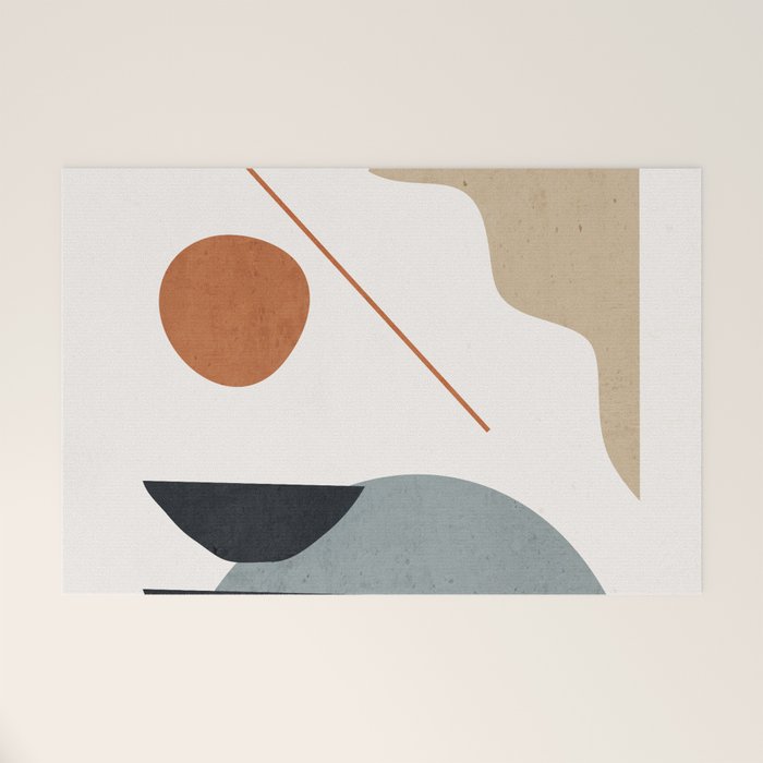 Abstract Minimal Shapes 29 Welcome Mat Gallery Image 1