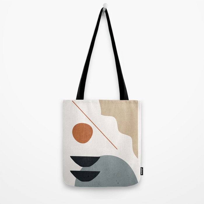 Abstract Minimal Shapes 29 Tote Bag Gallery Image 2