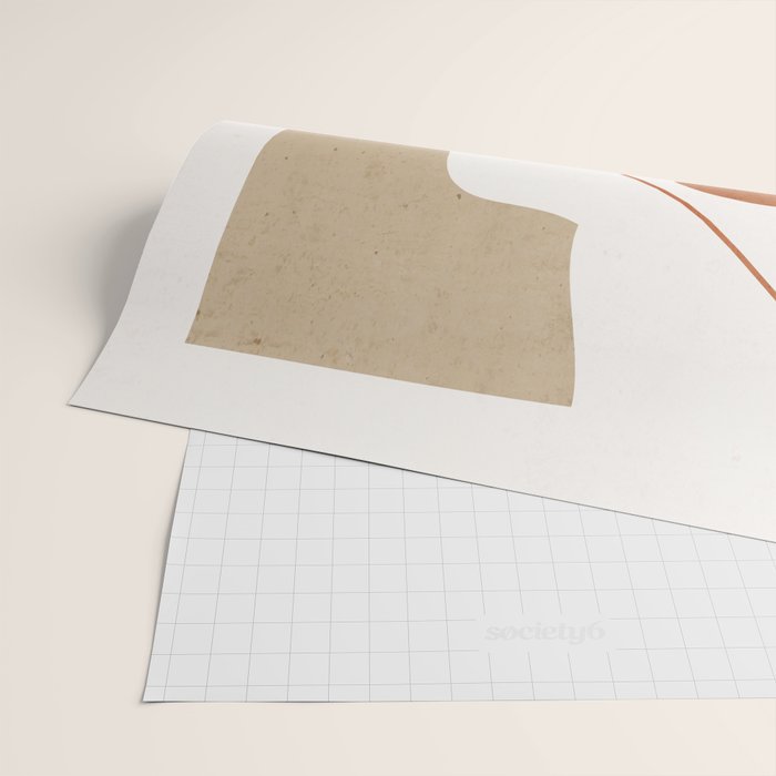 Abstract Minimal Shapes 29 Wrapping Paper Gallery Image 2