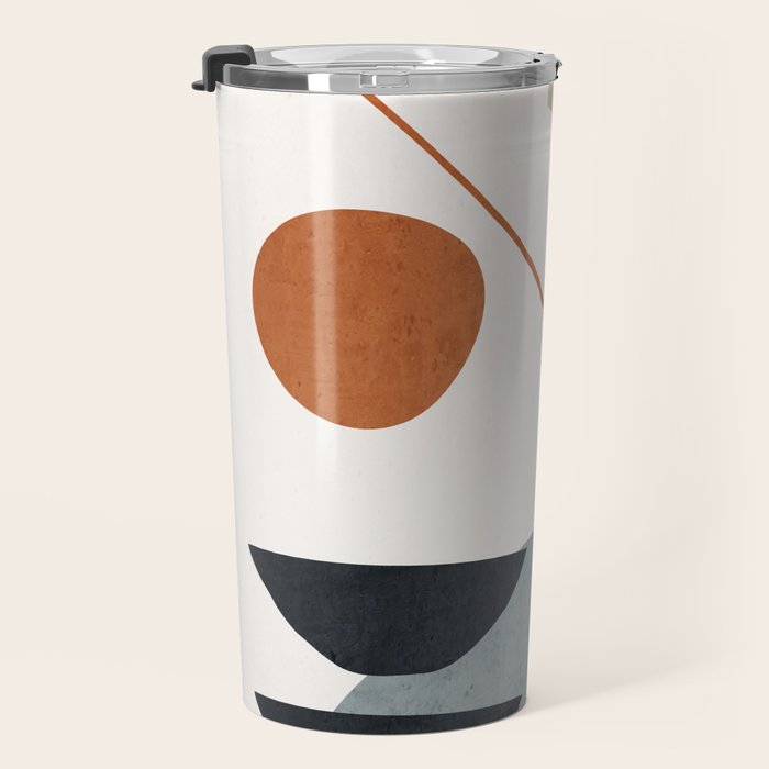 Abstract Minimal Shapes 29 Travel Mug Gallery Image 3