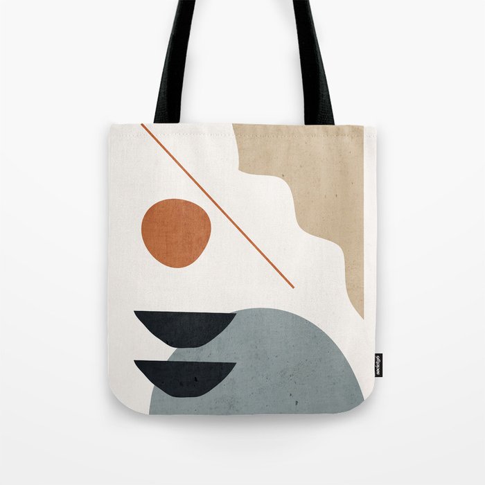 Abstract Minimal Shapes 29 Tote Bag Gallery Image 1