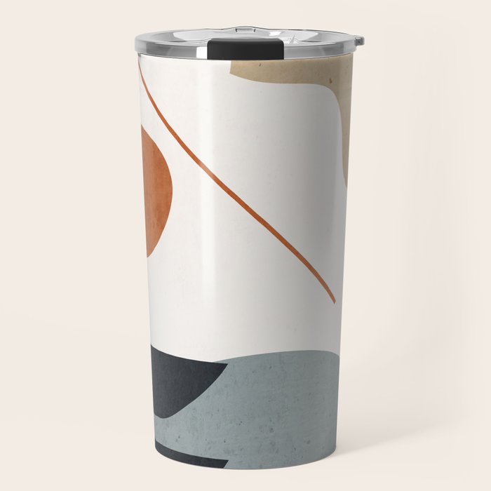 Abstract Minimal Shapes 29 Travel Mug Gallery Image 1