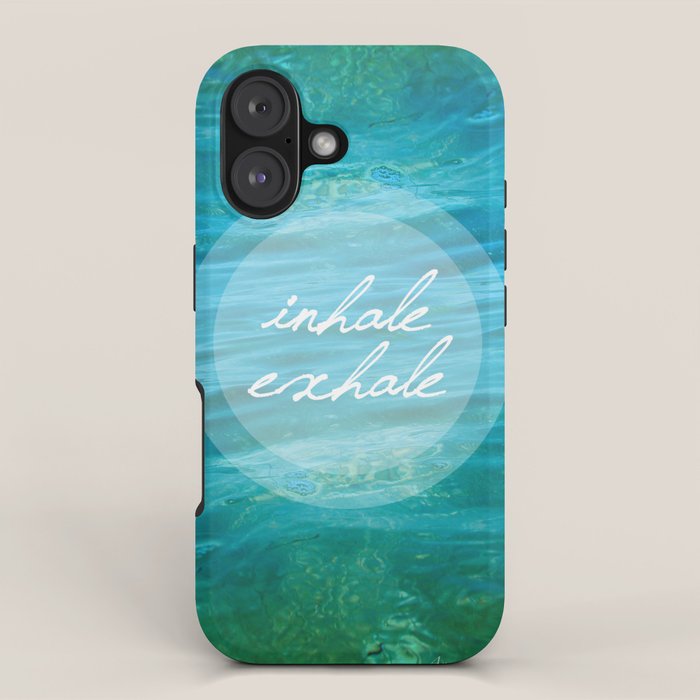 Inhale Exhale iPhone Case Gallery Image 1