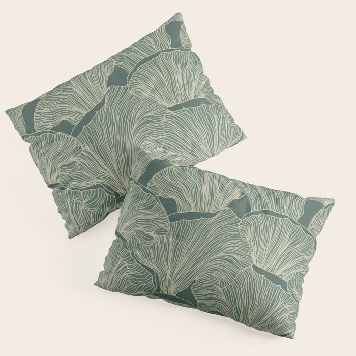 Forest Floor Mushroom Pillow Sham Gallery Image 3