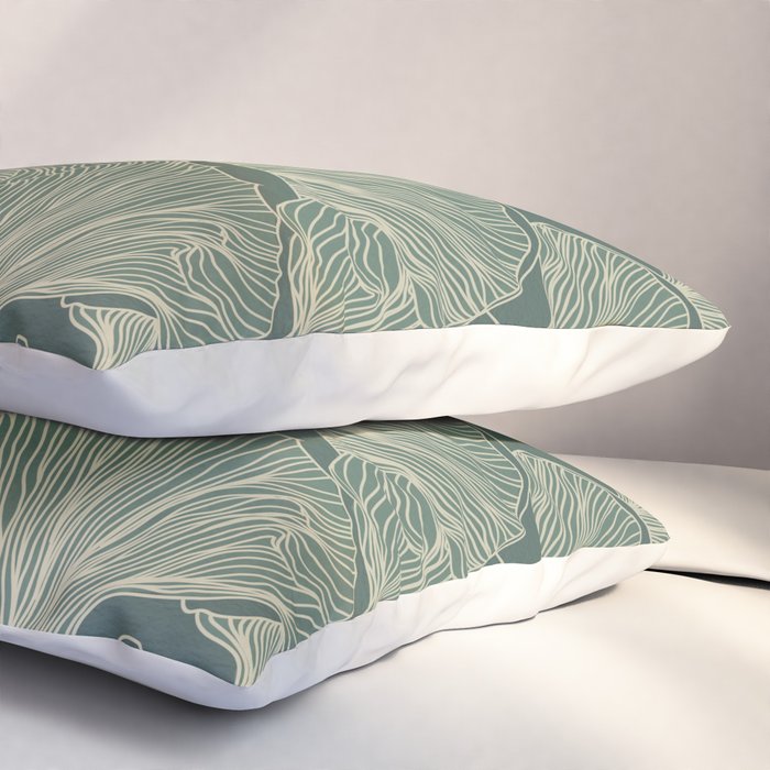Forest Floor Mushroom Pillow Sham Gallery Image 3