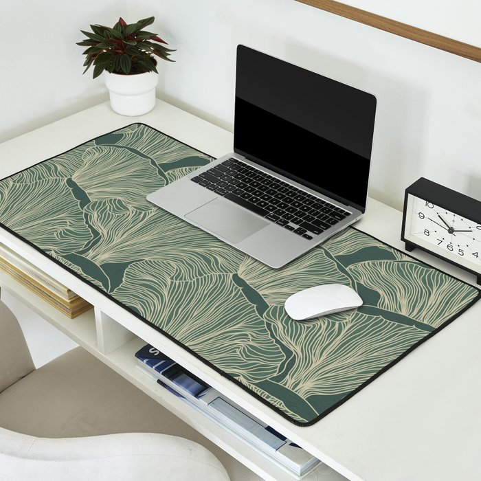 Forest Floor Mushroom Desk Mat Gallery Image 2