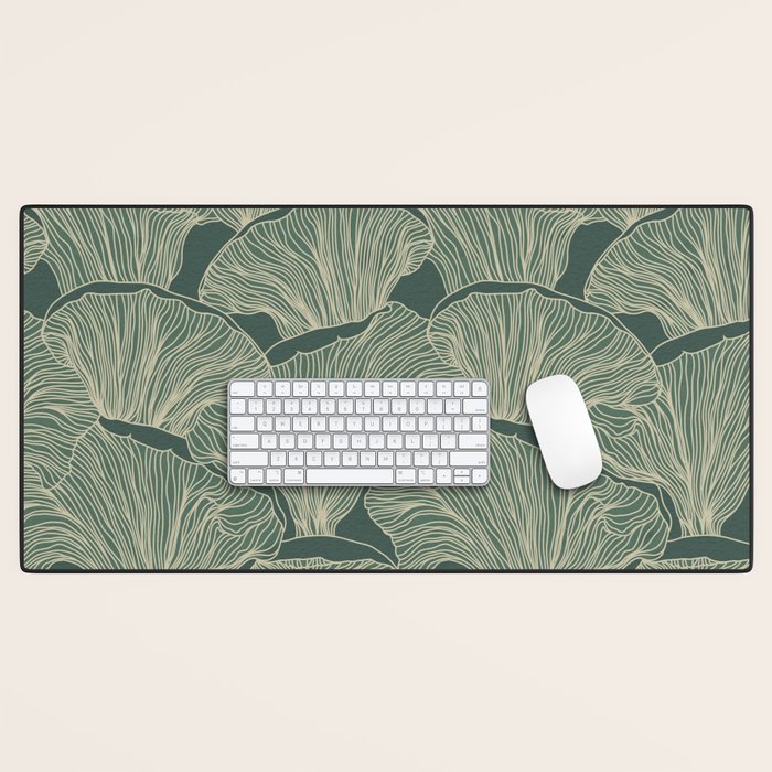 Forest Floor Mushroom Desk Mat Gallery Image 1