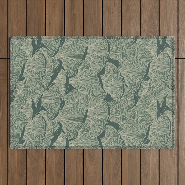 Forest Floor Mushroom Outdoor Rug Gallery Image 1