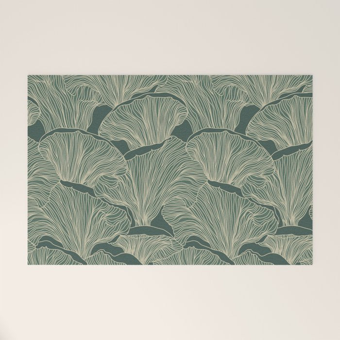 Forest Floor Mushroom Welcome Mat Gallery Image 1