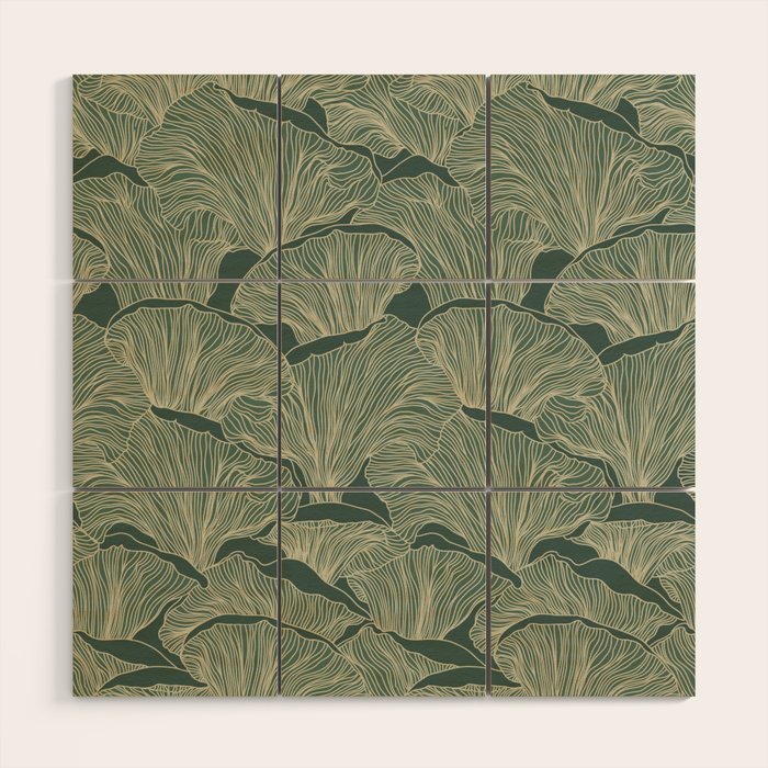 Forest Floor Mushroom Wood Wall Art Gallery Image 1