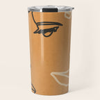 Abstract Face 15 Travel Mug Gallery Image 1