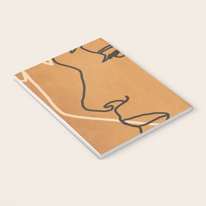Abstract Face 15 Notebook Gallery Image 3