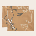 Abstract Face 15 Placemat Gallery Image 1