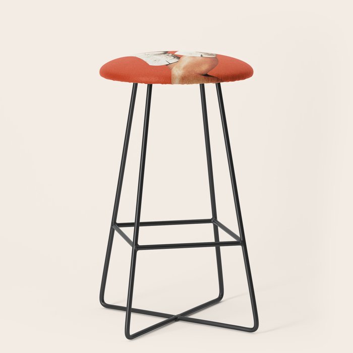 These Boots - Burnt Orange Stool Gallery Image 1