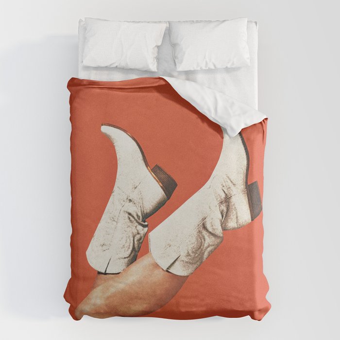 These Boots - Burnt Orange Duvet Cover Gallery Image 6