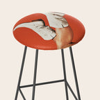 These Boots - Burnt Orange Stool Gallery Image 2