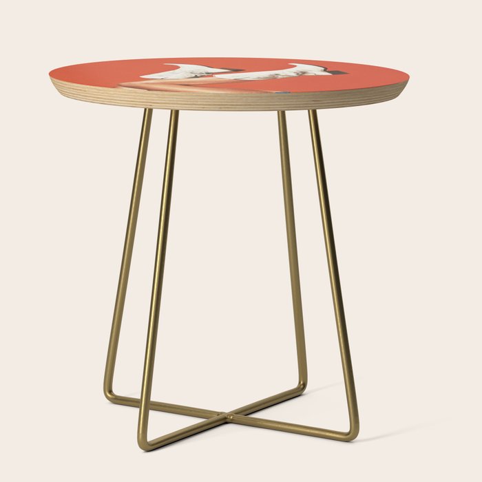 These Boots - Burnt Orange Side Table Gallery Image 1