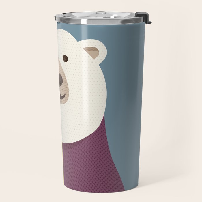 Polar Bear Travel Mug Gallery Image 2