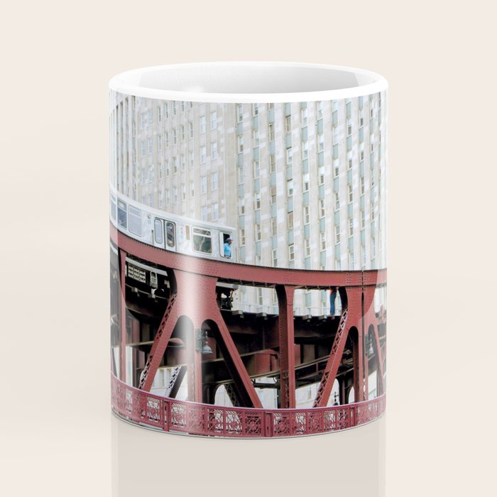 Chicago Train Coffee Mug Gallery Image 4