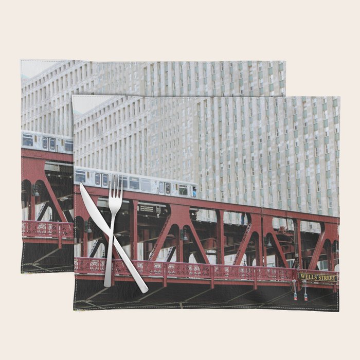 Chicago Train Placemat Gallery Image 1