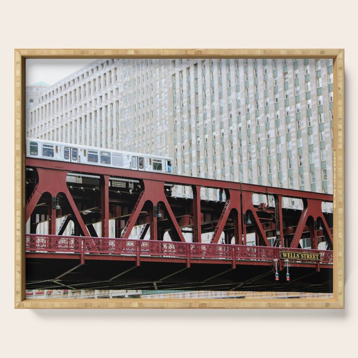 Chicago Train Serving Tray Gallery Image 1