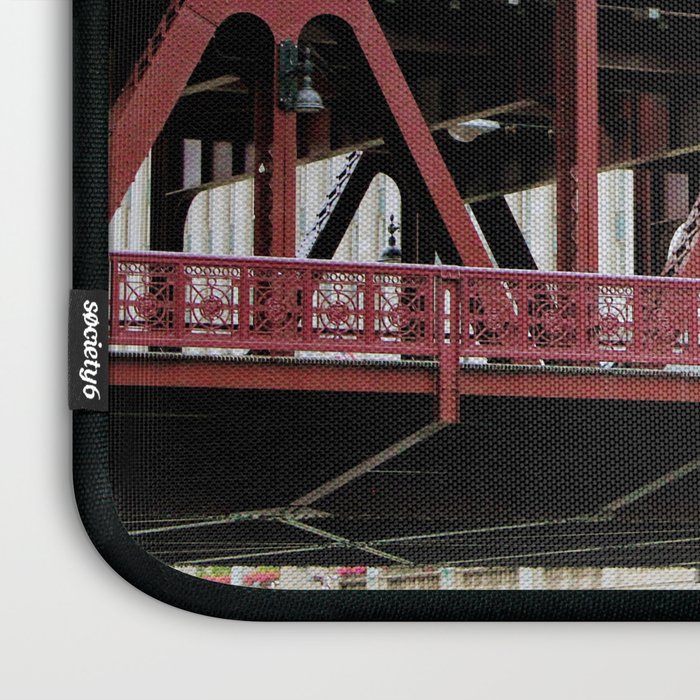 Chicago Train Laptop Sleeve Gallery Image 3