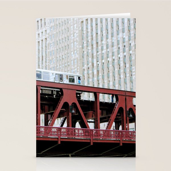 Chicago Train Stationery Card Gallery Image 2