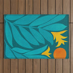 Wild Garden / Whimsical Botanical Series Outdoor Rug Gallery Image 1
