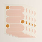 Abstraction_SUN_LINE_ART_Minimalism_002 Wrapping Paper Gallery Image 3