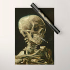 Vincent van Gogh - Skull of a Skeleton with Burning Cigarette Wrapping Paper Gallery Image 1