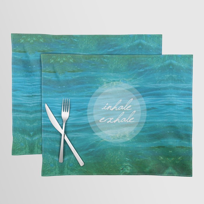 Inhale Exhale Placemat Gallery Image 1