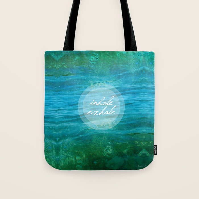 Inhale Exhale Tote Bag Gallery Image 1