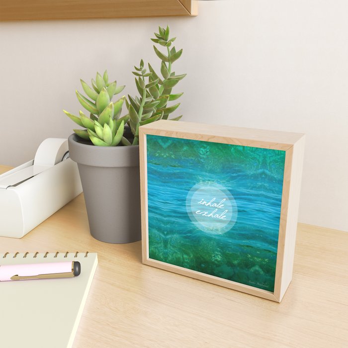 Inhale Exhale Mini Art Print Gallery Image 2