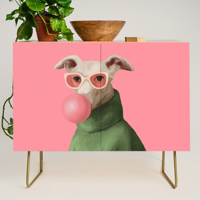 Bubblegum Pup Credenza Gallery Image 1
