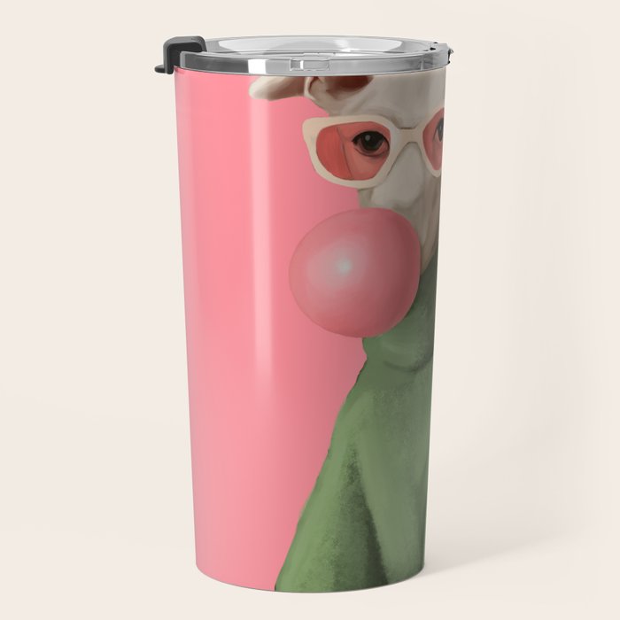 Bubblegum Pup Travel Mug Gallery Image 3