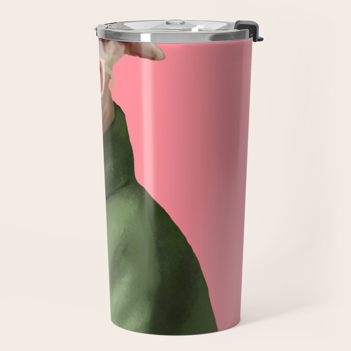Bubblegum Pup Travel Mug Gallery Image 2