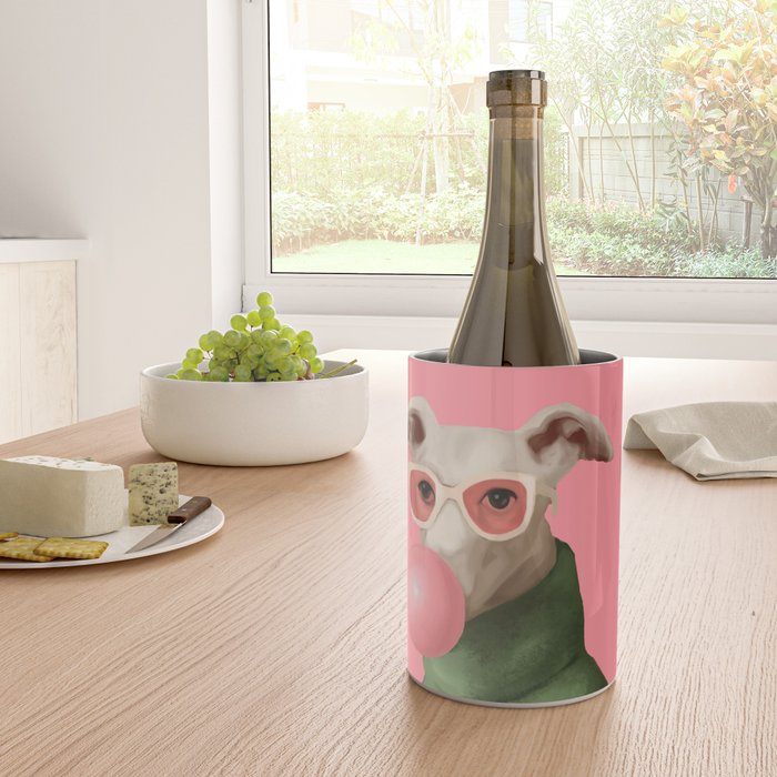 Bubblegum Pup Wine Chiller Gallery Image 4