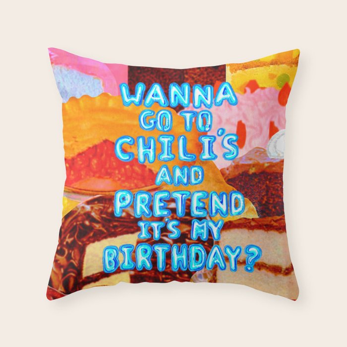 I Like Free Dessert Throw Pillow Gallery Image 6