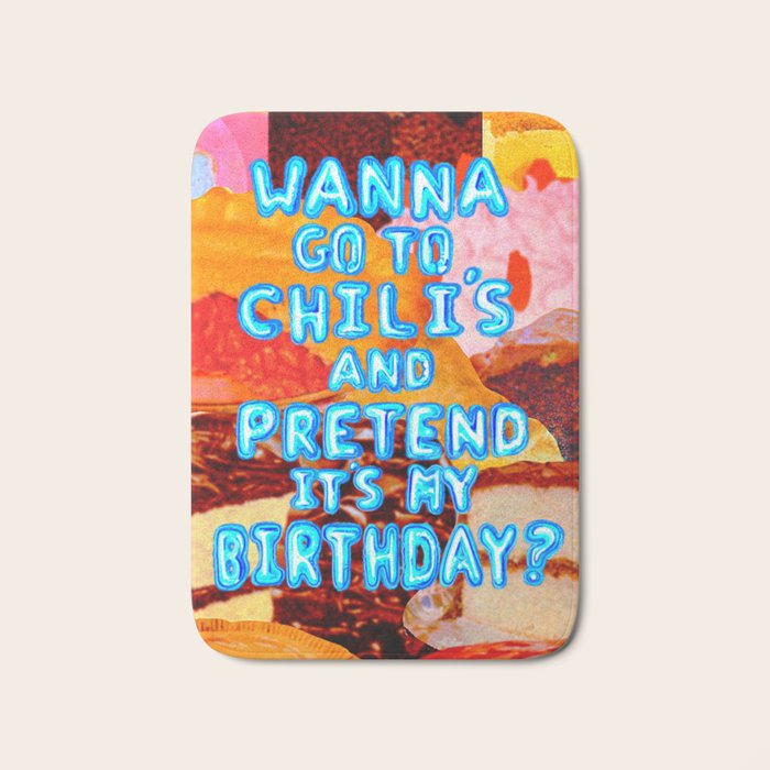I Like Free Dessert Bath Mat Gallery Image 1