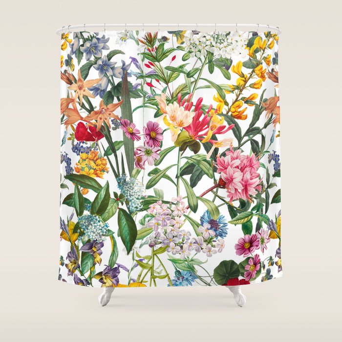 Summer Dreams IX Shower Curtain Gallery Image 1