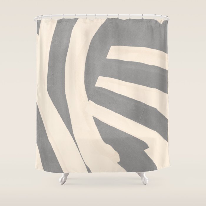 abstract minimal 81 Shower Curtain Gallery Image 1