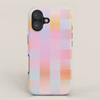Blurred Plaid iPhone Case Gallery Image 1