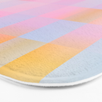 Blurred Plaid Bath Mat Gallery Image 3