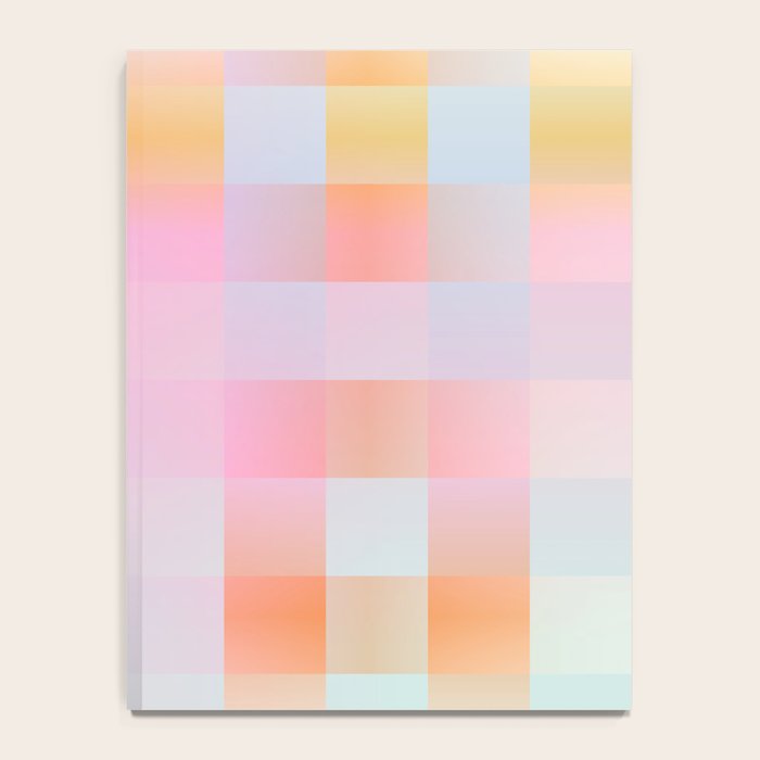 Blurred Plaid Notebook Gallery Image 4