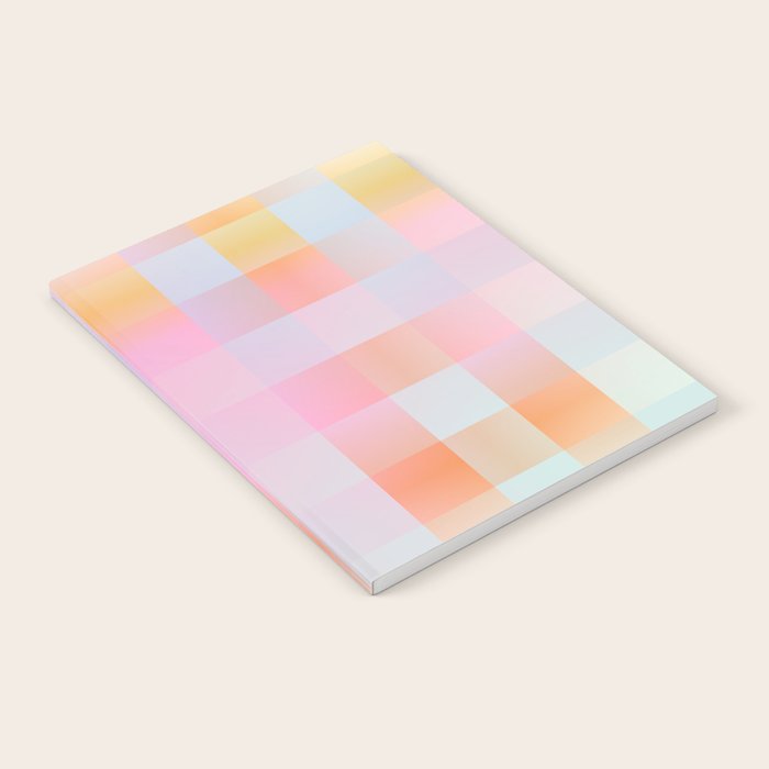 Blurred Plaid Notebook Gallery Image 1